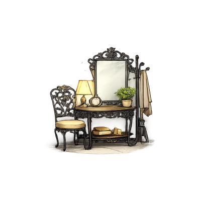 Металлический мебель